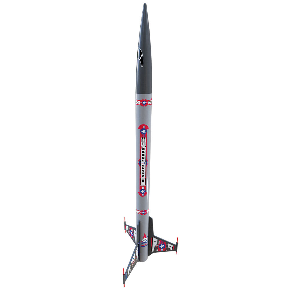 Estes Space Corps Corvette Class Rocket Kit Intermediat Est7281 for sale online 