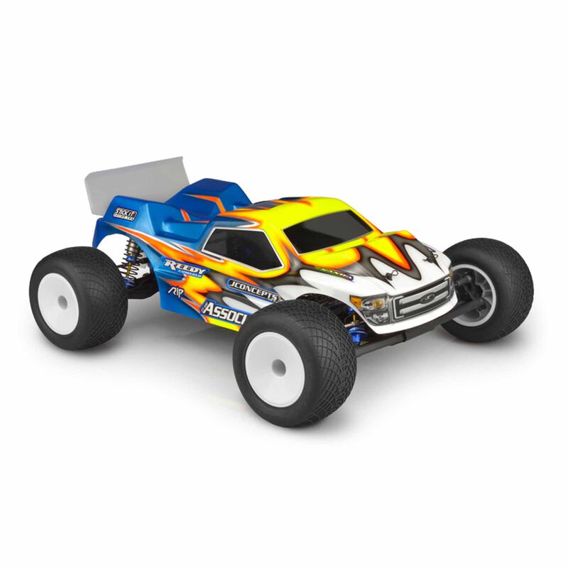 1/10 Finnisher Truggy Clear Body with Rear Spoiler, 1/10 Team Associated RC10T6.1
