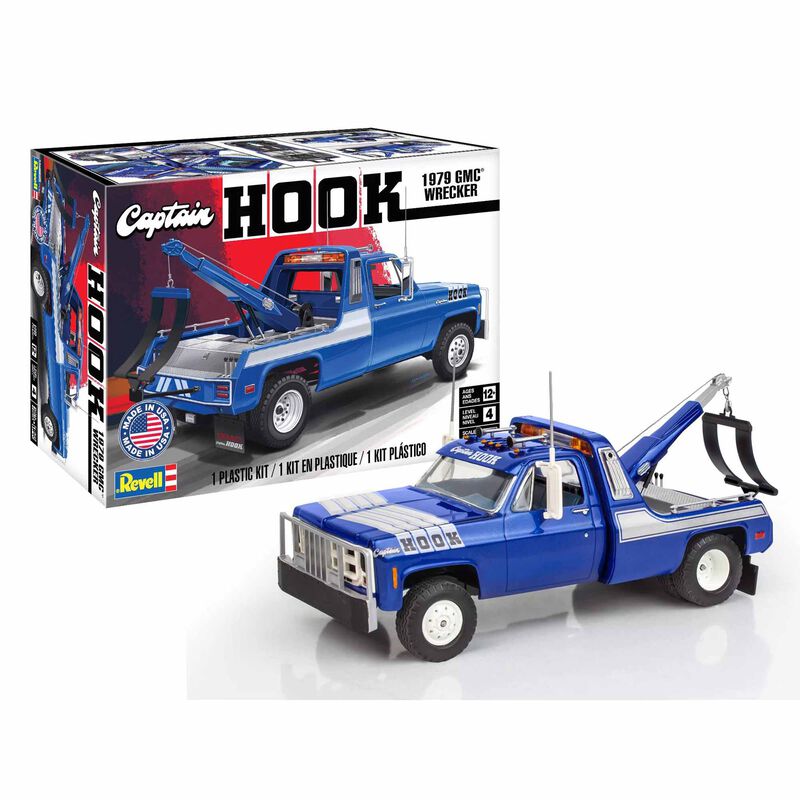 1/25 Captain Hook 1979 GMC Wrecker Model Kit