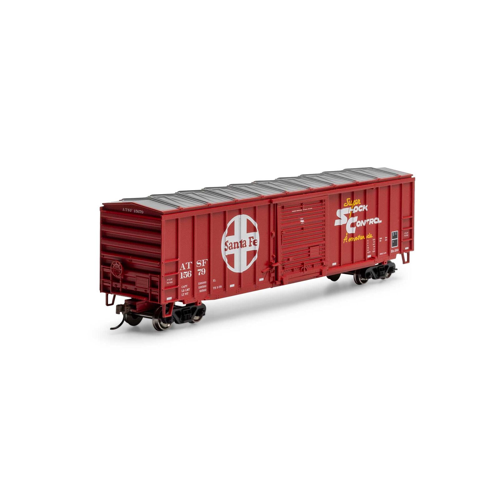 HO 50' ACF Outer Post Box Car, ATSF #15679