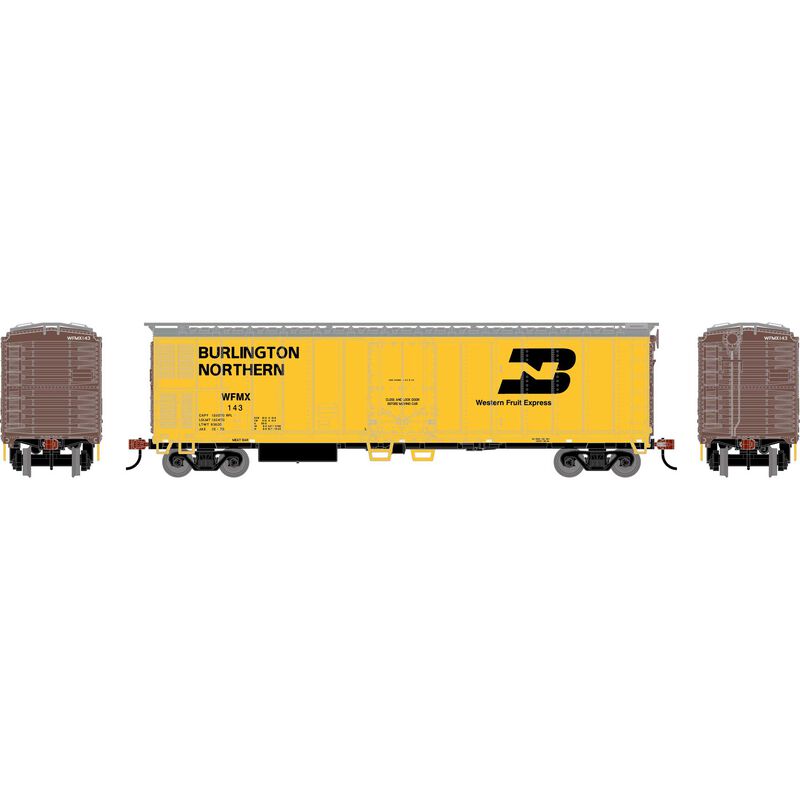 HO 50' Smooth Side Mechanical Reefer, WFMX #143