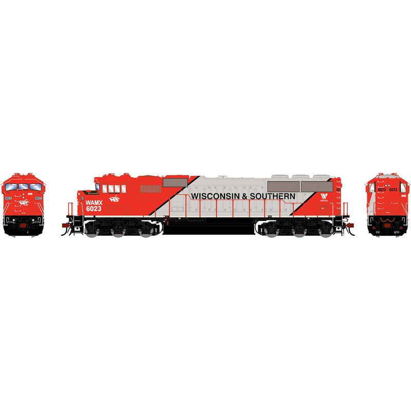 HO GEN SD60M Tri-Clops Locomotive, WAMX #6023