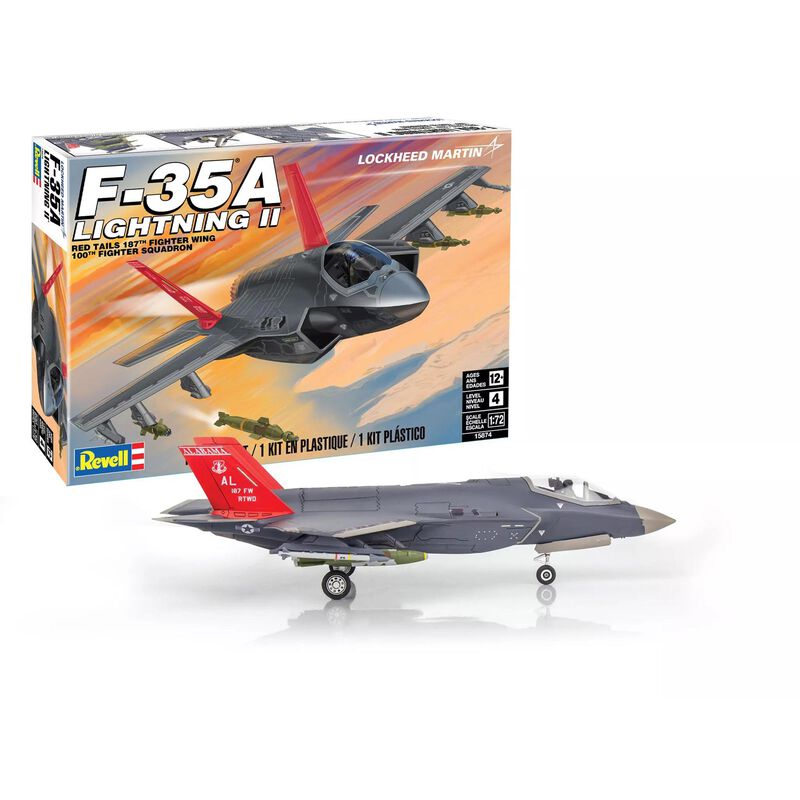 CARRERA REVELL OF AMERICAS INC 1/72 Lockheed Martin F-35A Lightning II Model Kit