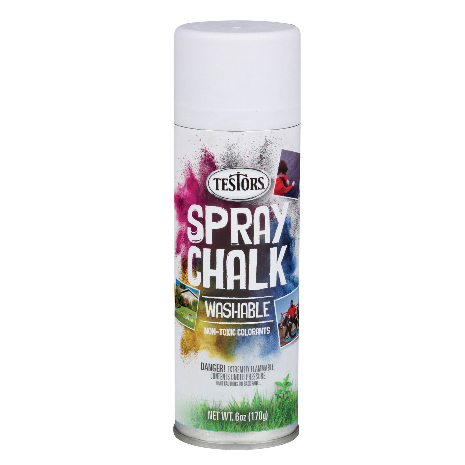 Testors Spray Chalk 6oz: White