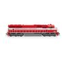 HO SD60I with DCC & Sound, TRRA/Red/White #4001