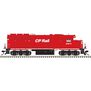 N GP 40 Loco CP Rail 4600, Red/White/Black