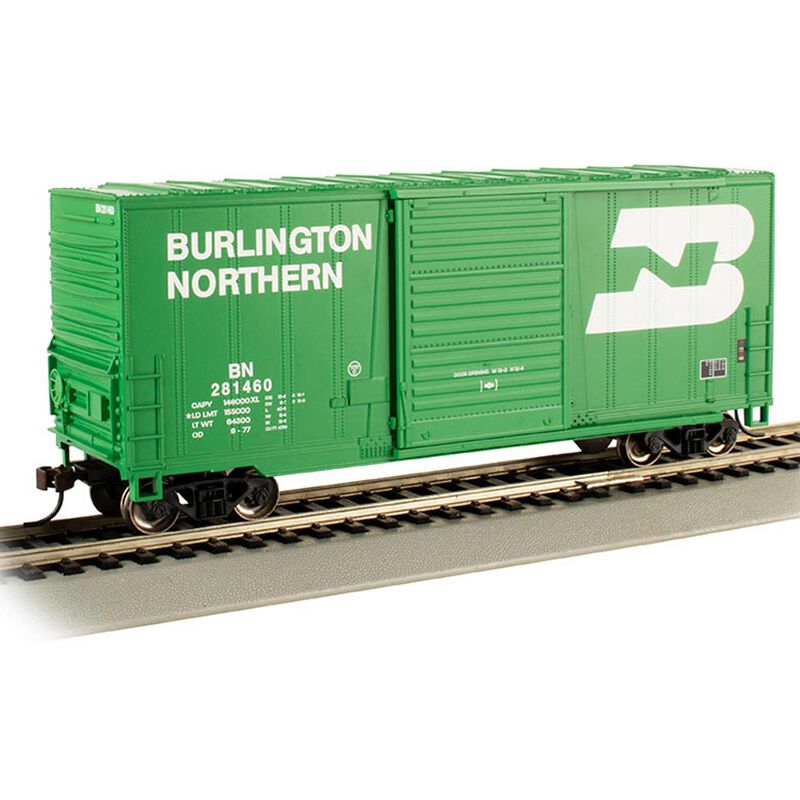 HO HC Box with Sliding Door ATSF, Green