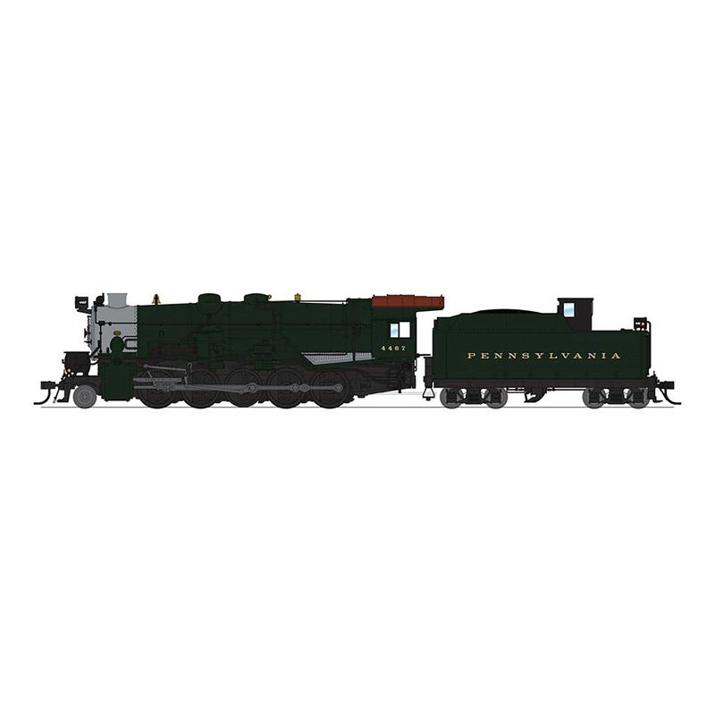 HO I1sa 2-10-0/Paragon4/DC/DCC, PRR #4572