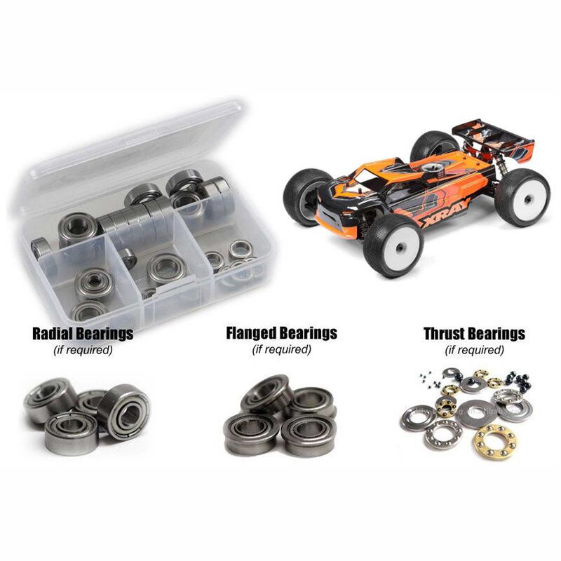 Team XRAY XT8 2024 Nitro 1/8th(#350206) Metal Shielded Bearing Kit