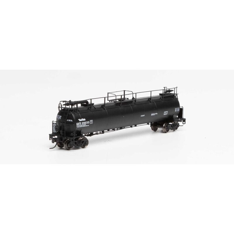 N TankTrain Intermediate, GATX/Black Letter #28233