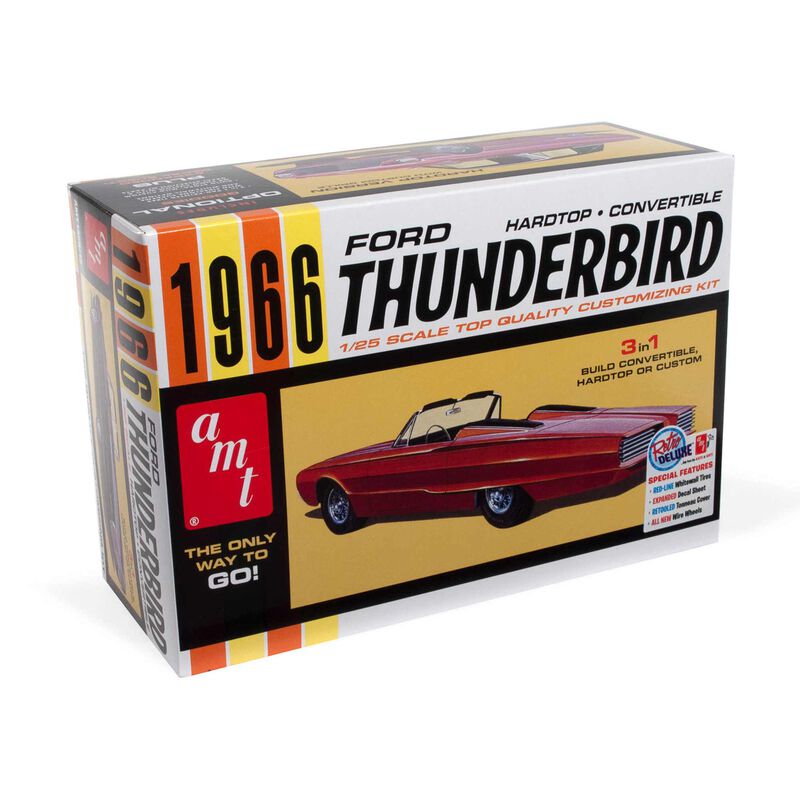 1/25 1966 Ford Thunderbird Hardtop, Convertible