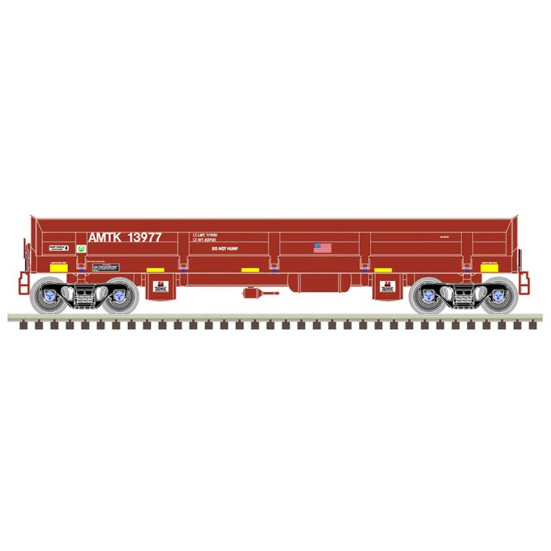N Difco SideDumpCar Amtrak 13977