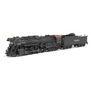 HO Berkshire Locomotive, 1930's Appearance Illinois Central #7050 with DCC, Sound, & Smoke