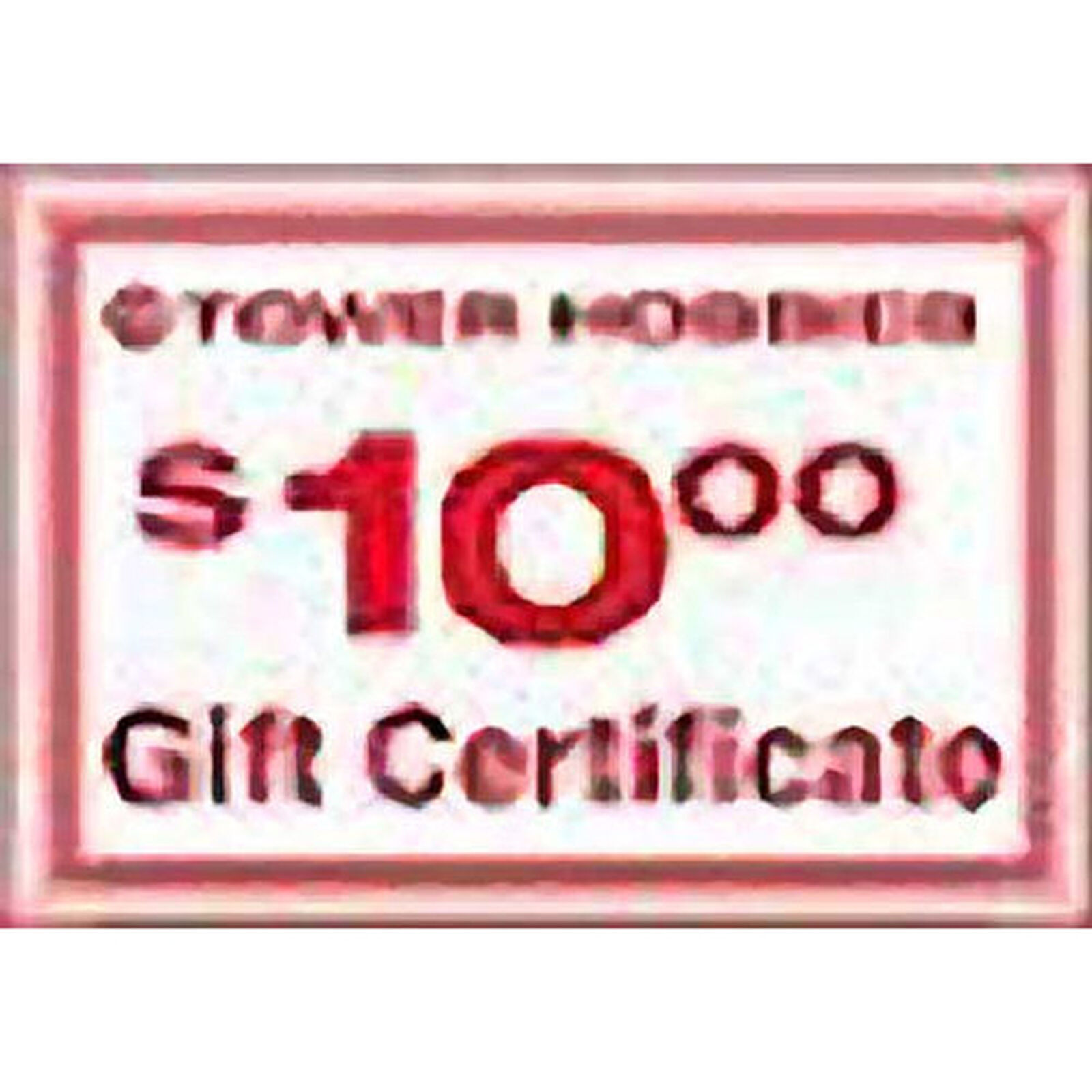 Tower Gift Certificate Promotion
