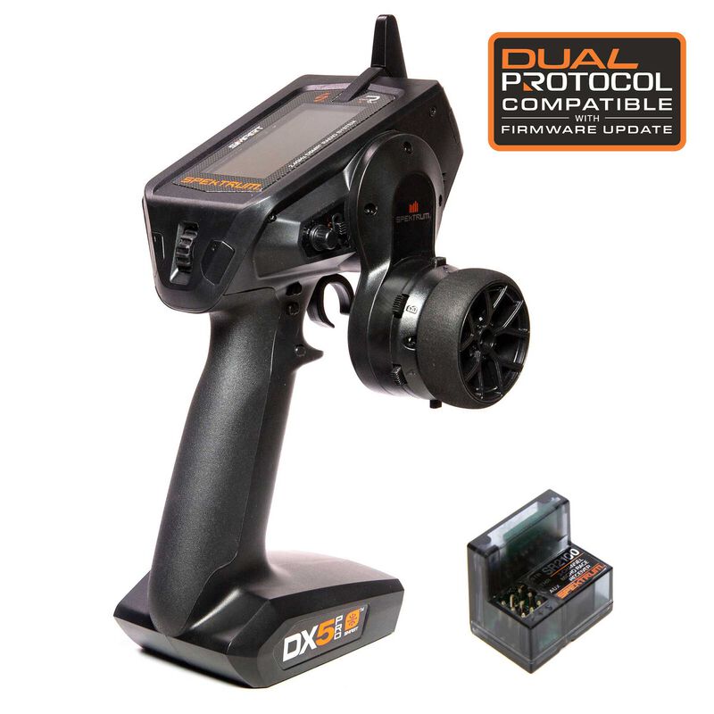 DX5 Pro 5-Channel DSMR Transmitter with SR2100 Receiver