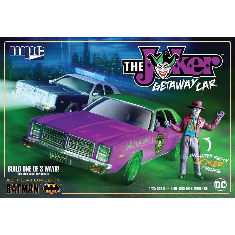 1/25 1978 Batman Joker Goon Car Dodge Monaco Model Kit