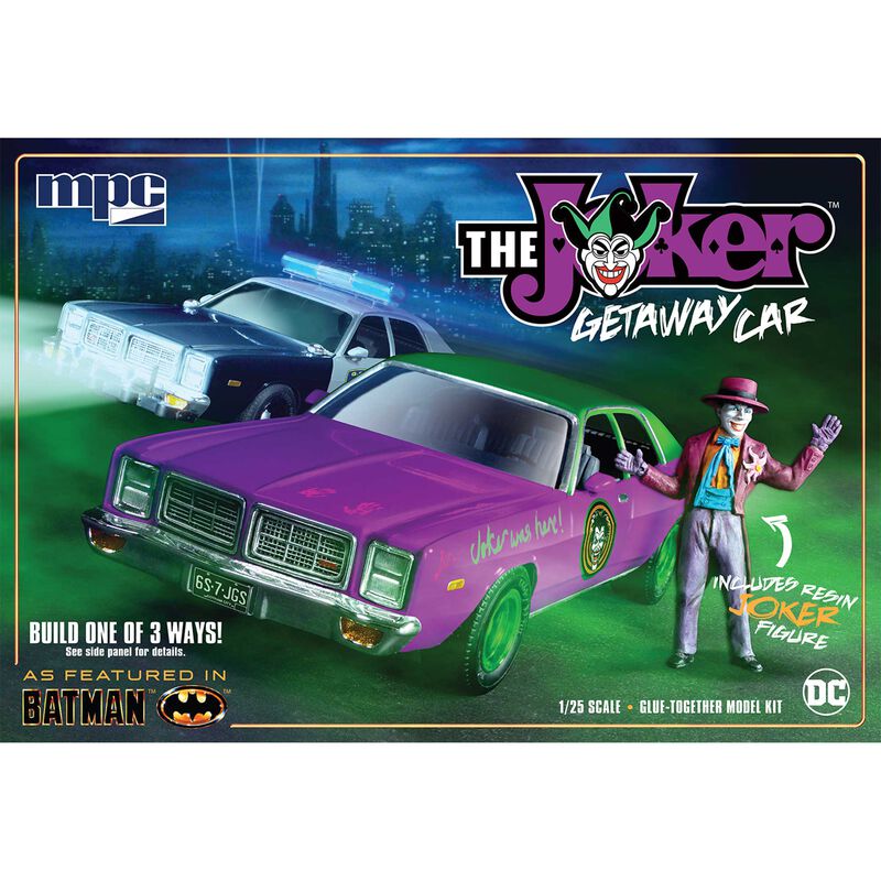 1/25 1978 Batman Joker Goon Car Dodge Monaco Model Kit