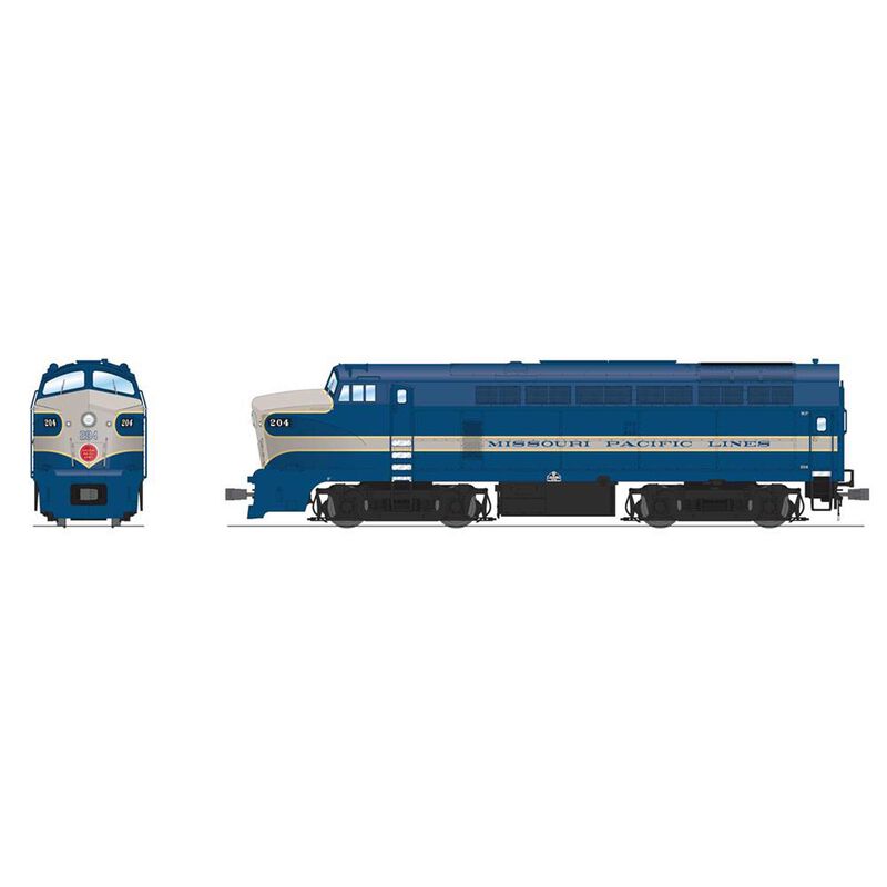 HO RF-16 Sharknose Locomotive A, MP 208, Eagle Paint with Paragon4