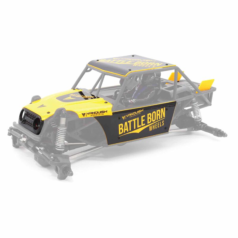 Body Panels, 1/10 H10 Optic 4x4 Trail Buggy, Yellow