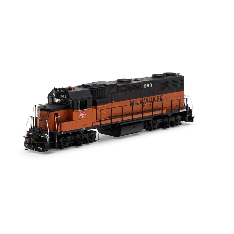 HO GP38-2 Locomotive with DCC & Sound, MILW #363