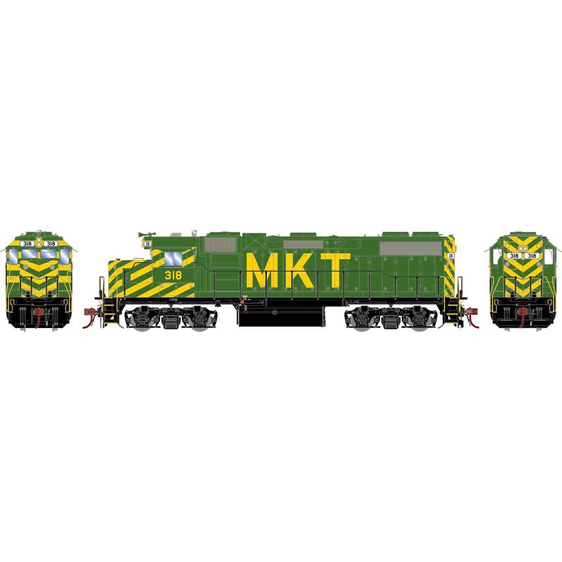 HO GP38-2, MKT #318