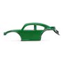 INJORA 1/30 BUG30 Rock Crawler Body, Green: Axial SCX30