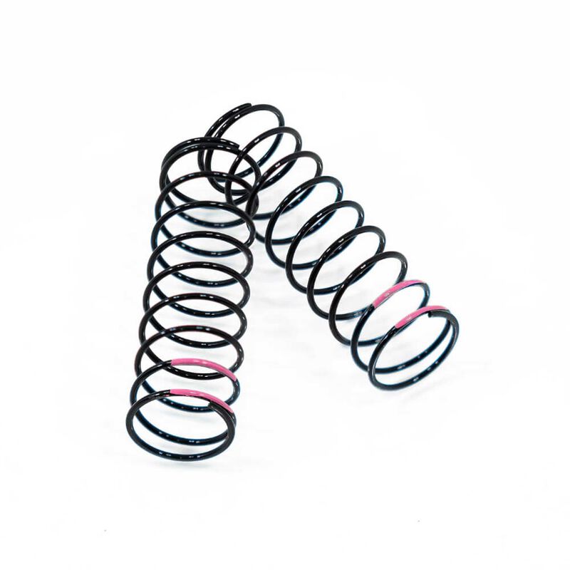 Shock Spring Set (1.5 x 10.5T, 3.38lb/in, 73mm, pink)