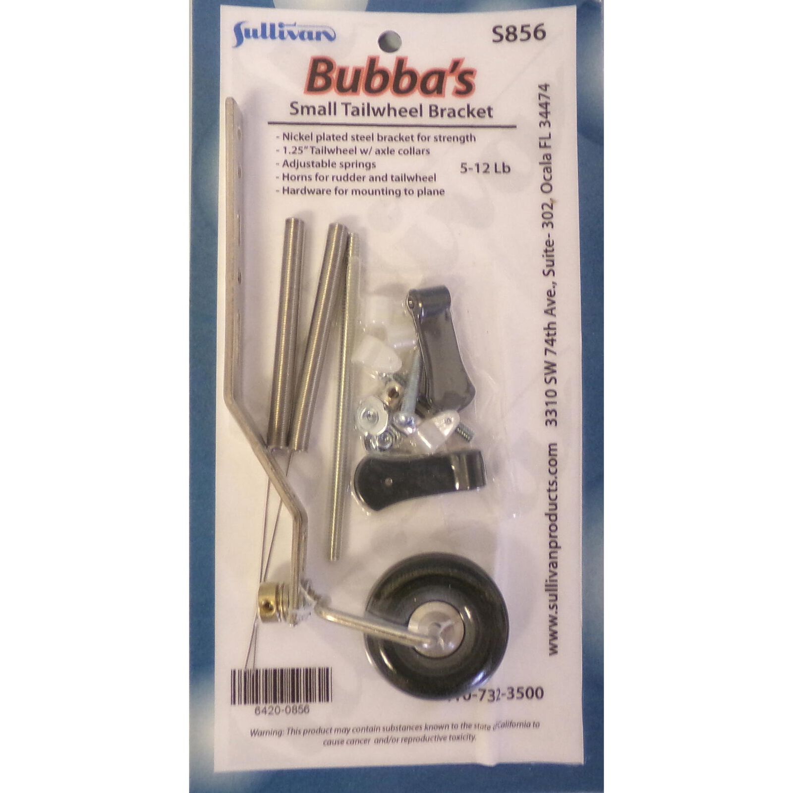 Bubbas Tailwheel Bracket, Small