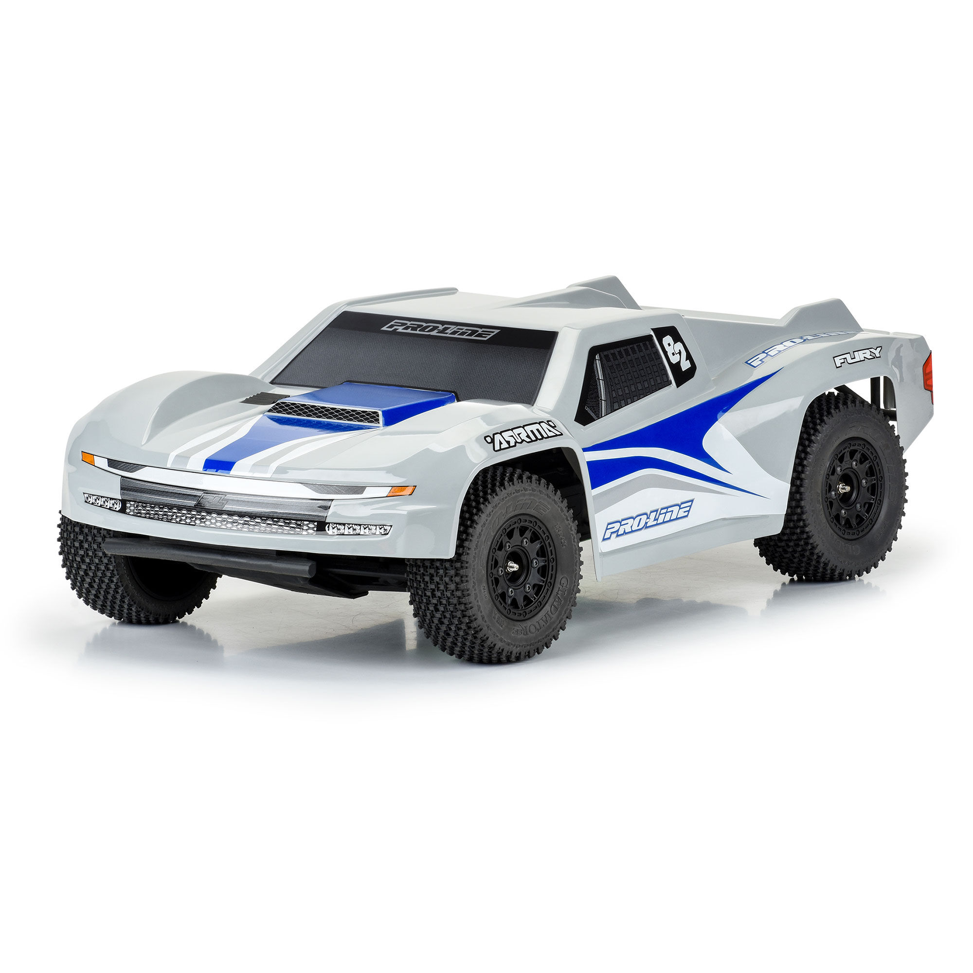Pro-Line Racing 1/10 Pre-Cut Sector Tough-Color Stone Gray Body