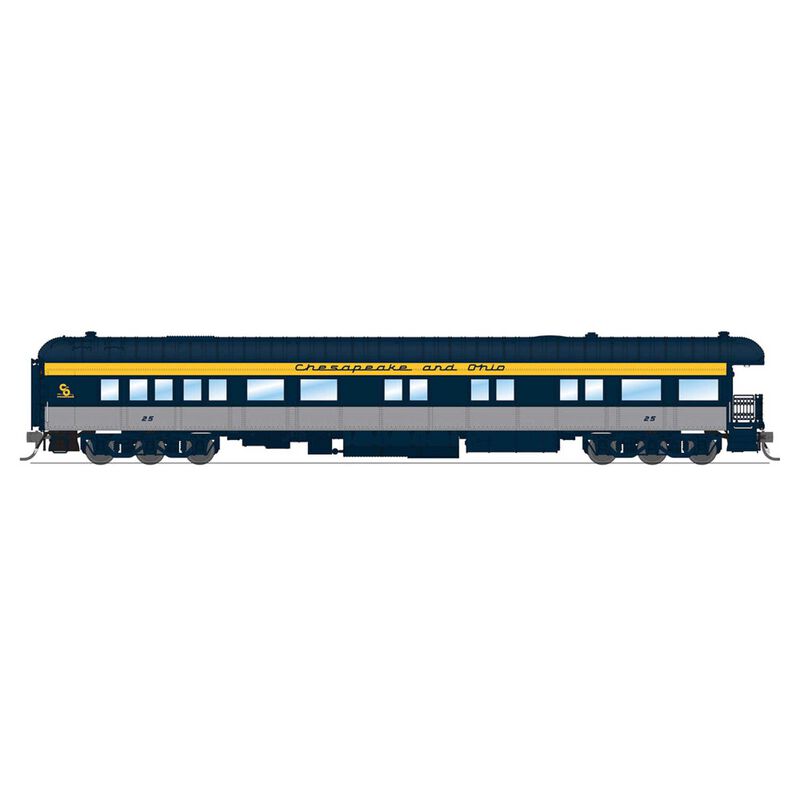 HO Scale Chesapeake & Ohio Business Car #25