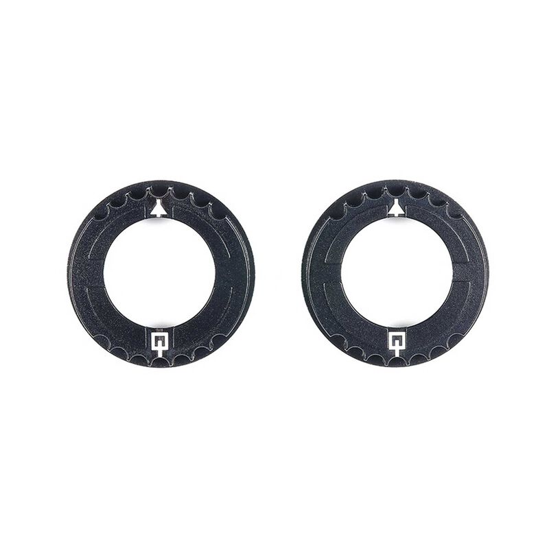 Aluminum Differential Holders, 0.5mm Offset (2)