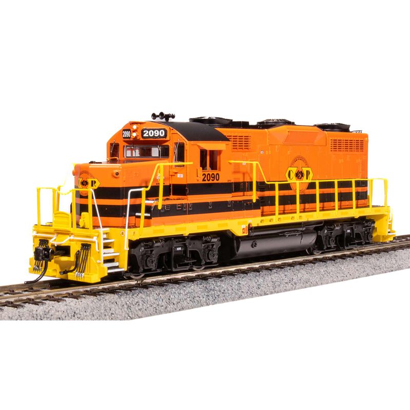 HO EMD GP20 Locomotive, Orange/Black/Yellow, Paragon 4, CWRY 2090