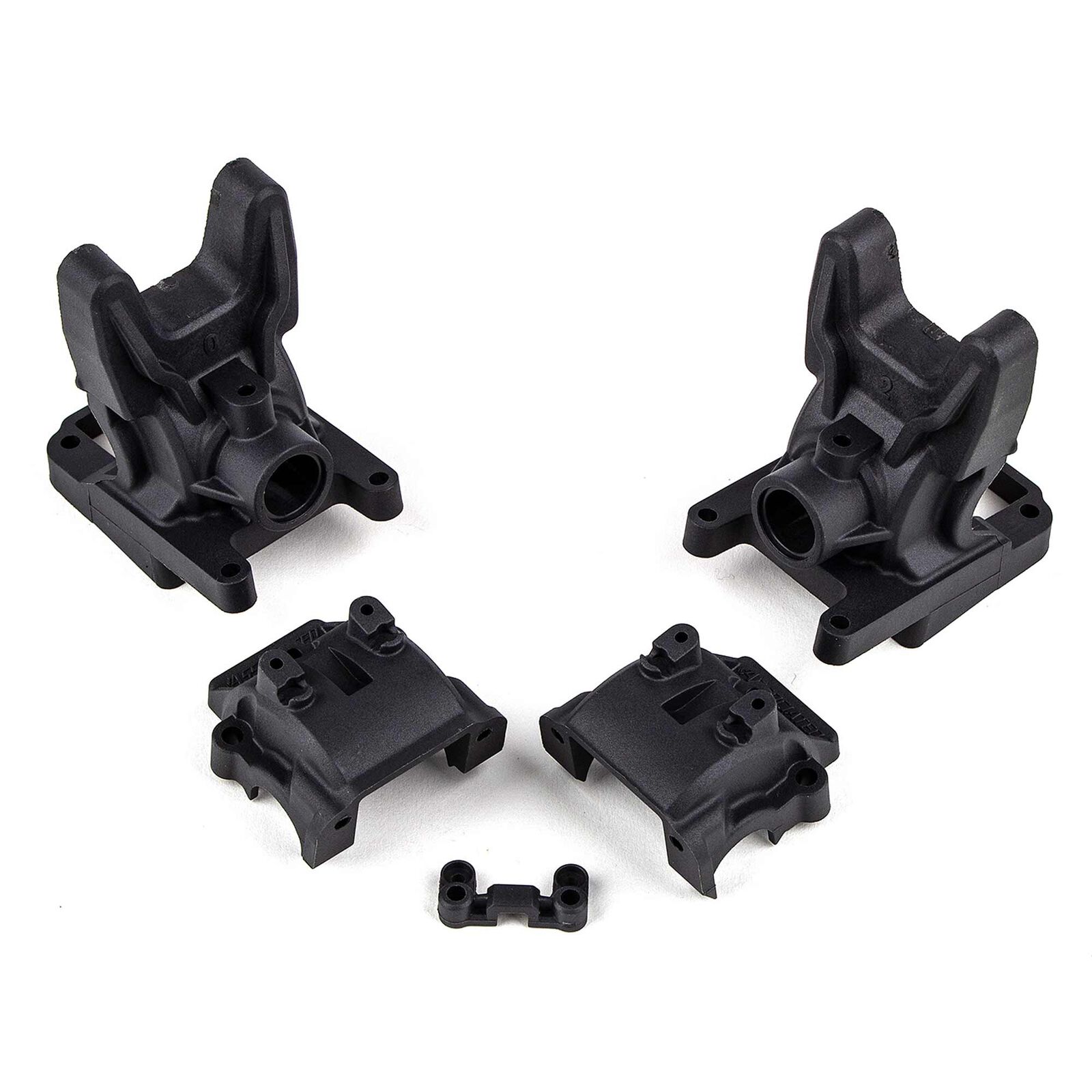 RC10B74.2 FT Front Gearboxes, 0 and 2 Diff Heights