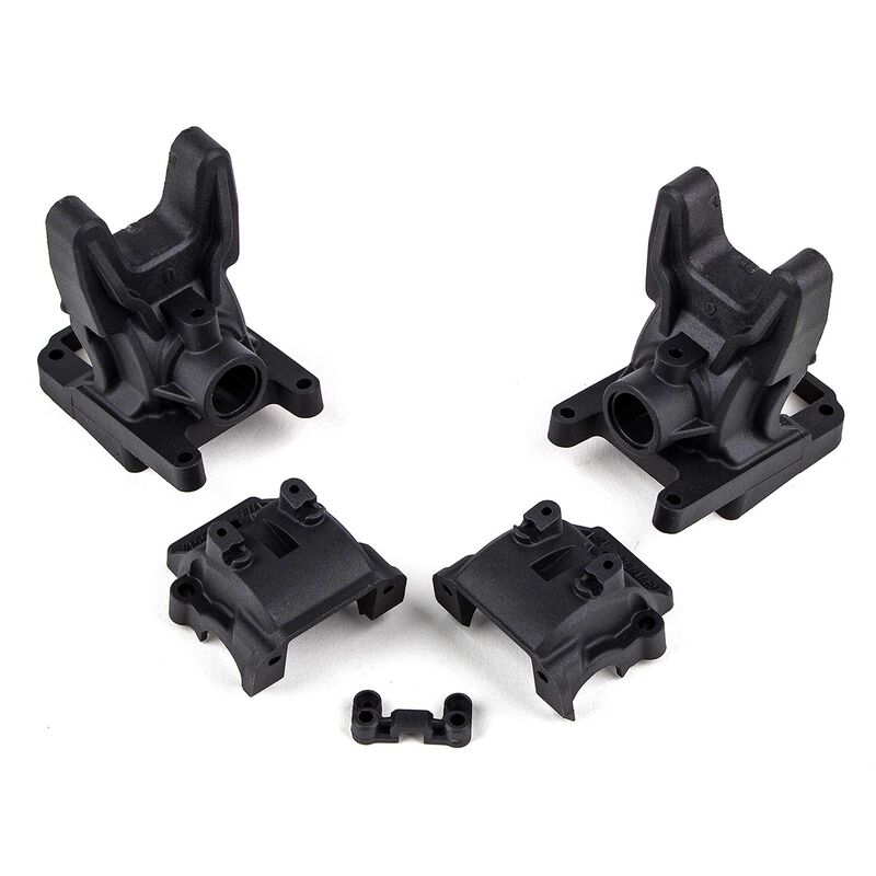 RC10B74.2 FT Front Gearboxes, 0 and 2 Diff Heights