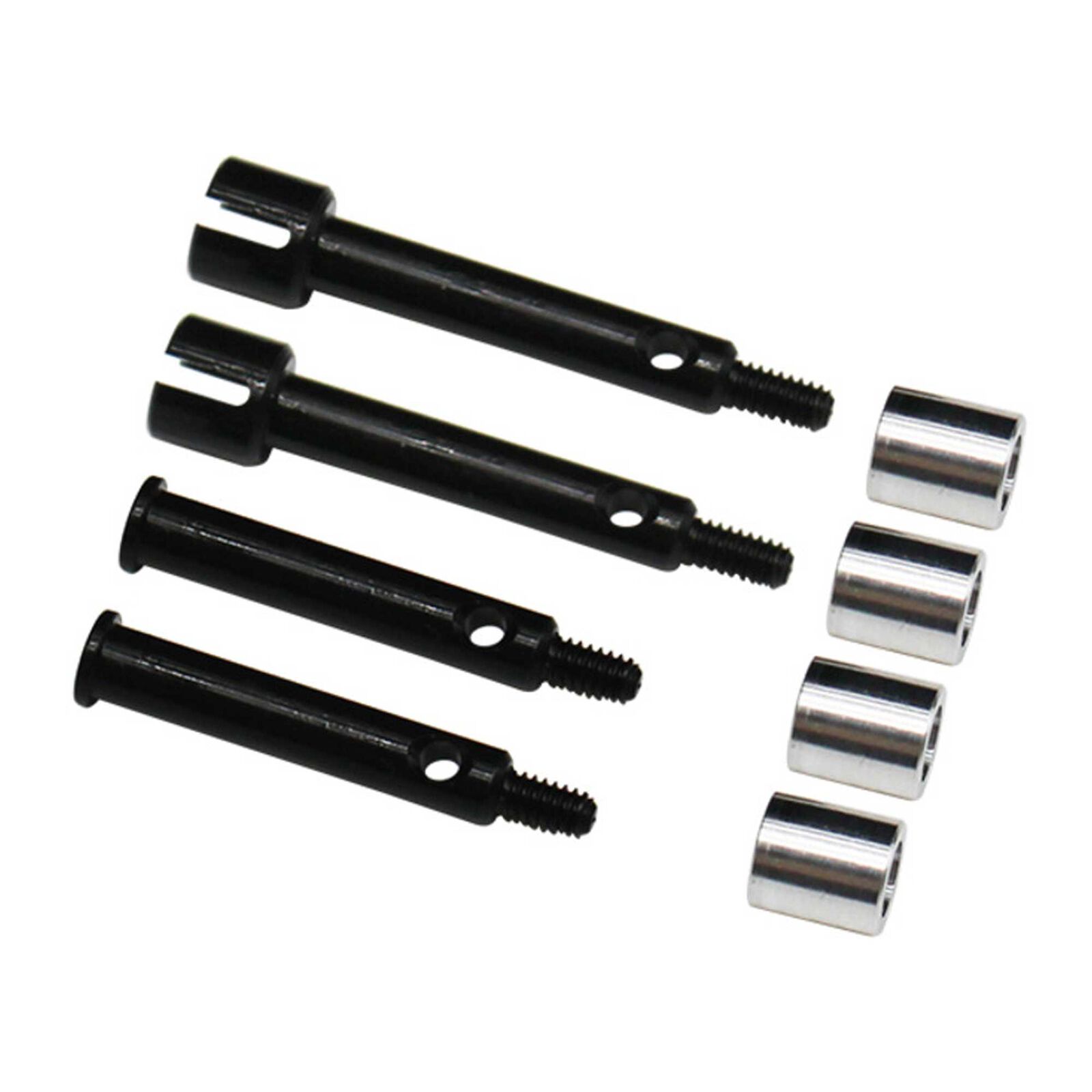 +5mm CNC Steel Axle Set, 1/24 Losi Micro-B