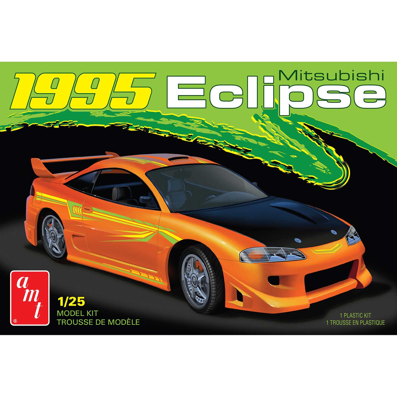 1/25 1995 Mitsubishi Eclipse, Model Kit
