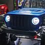 TrickFlex Halo Light Kit, 1/10 Axial SCX10 III Jeep JLU Wrangler (Power Off MyTrickRC Light Controller)
