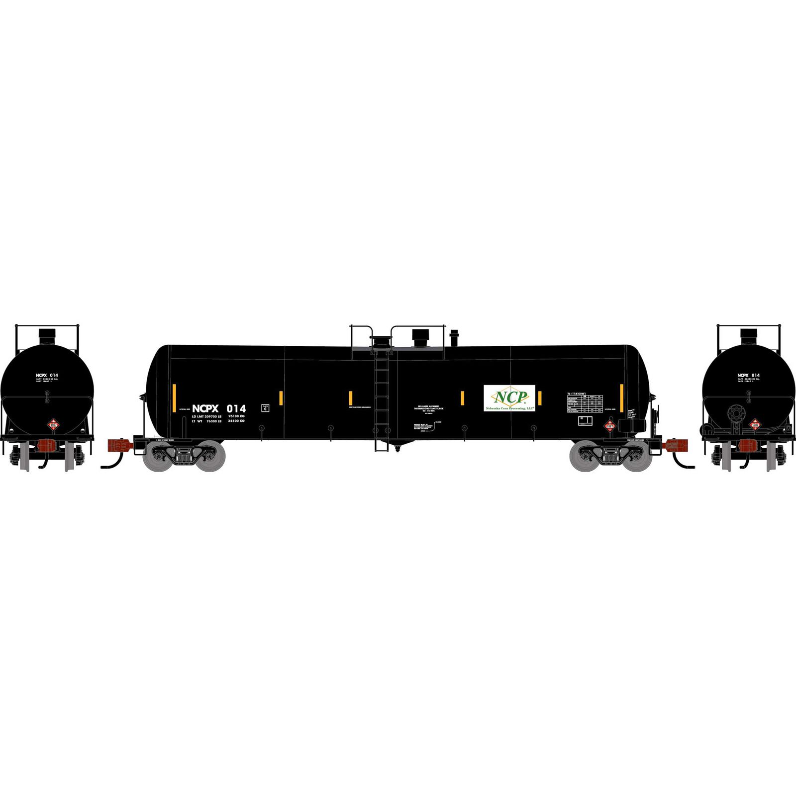 N ATH 30K Ethanol Tank Car, NCPX #014