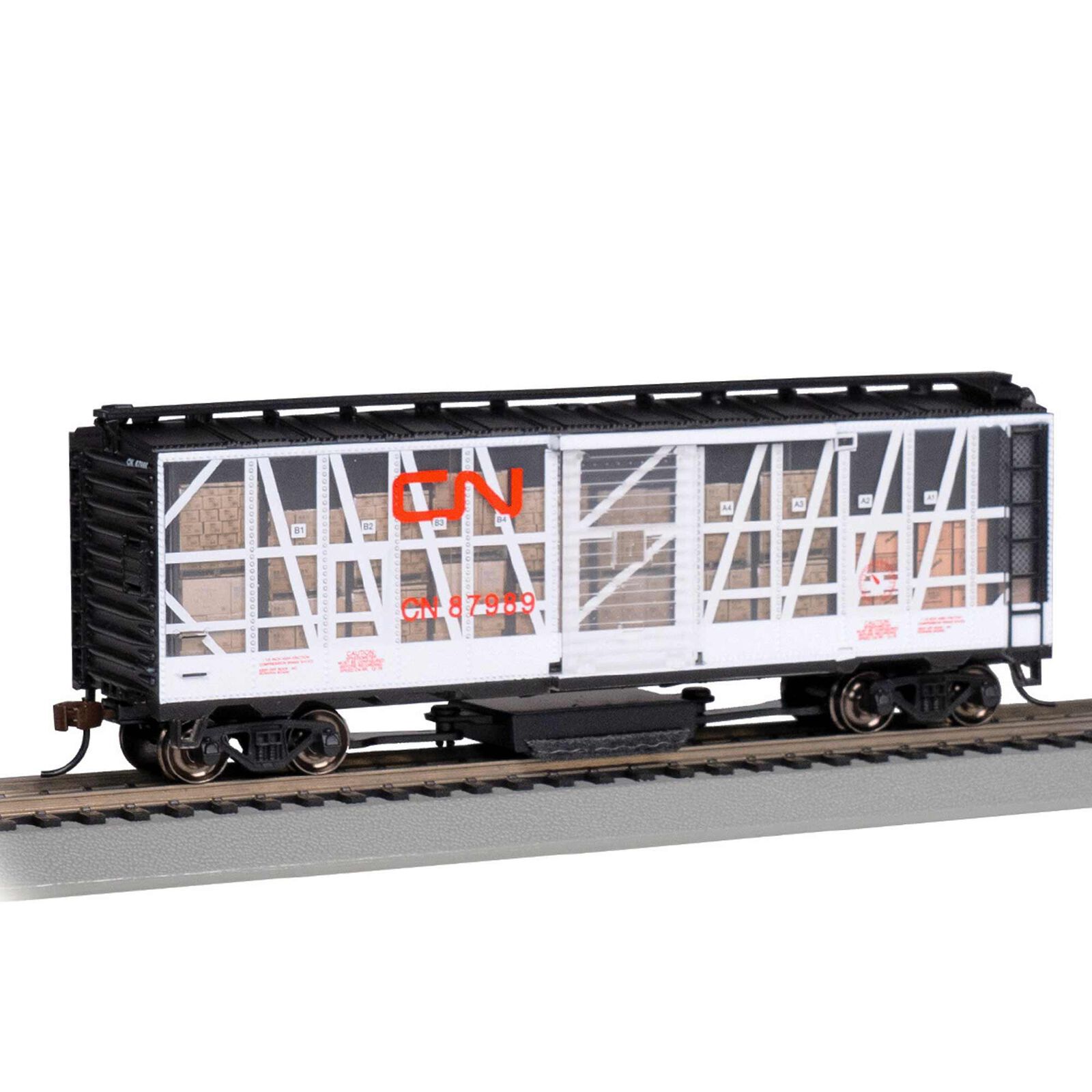HO TRACK CLEANING CAR CANADIAN NATIONAL #87989