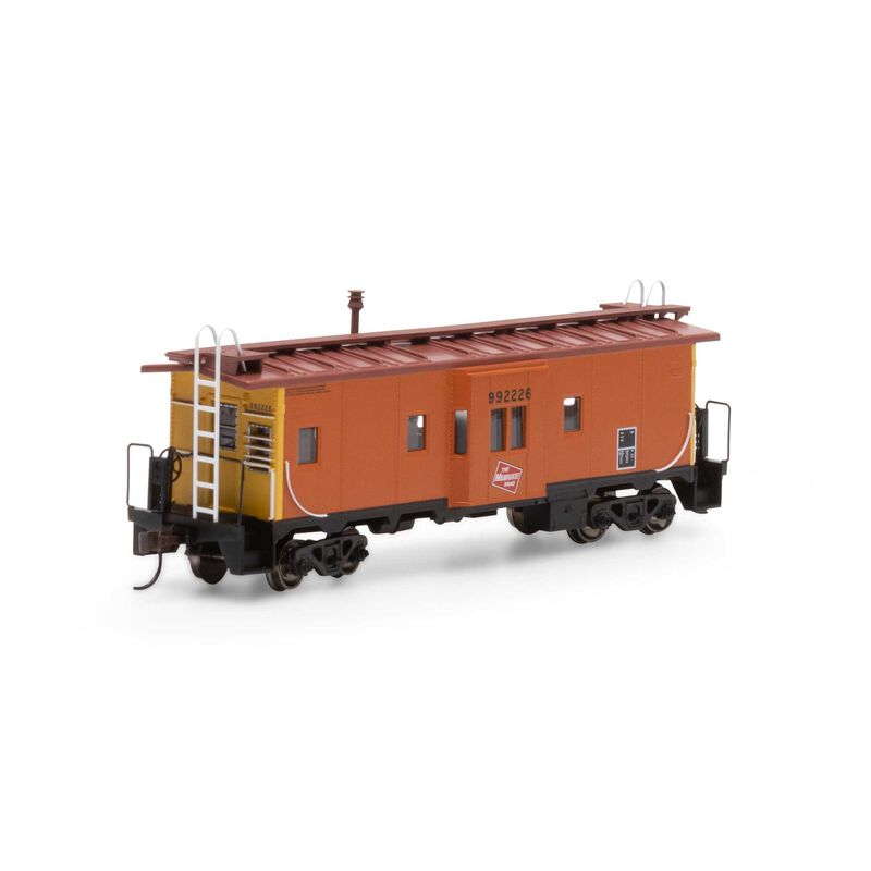 HO Bay Window Caboose, MILW #992226