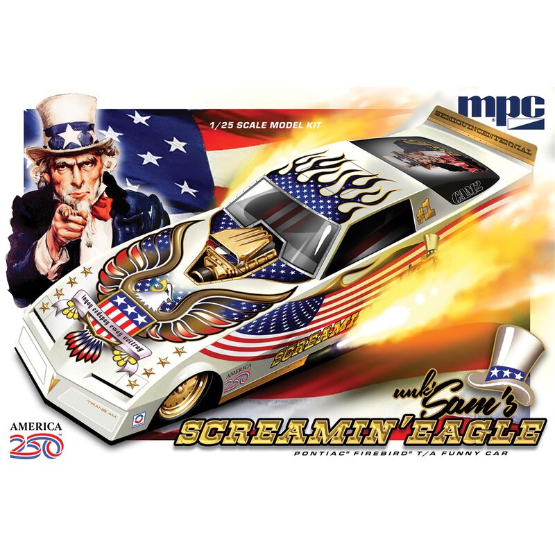 MPC Firebird Funny Car 250th USA Anniversary
