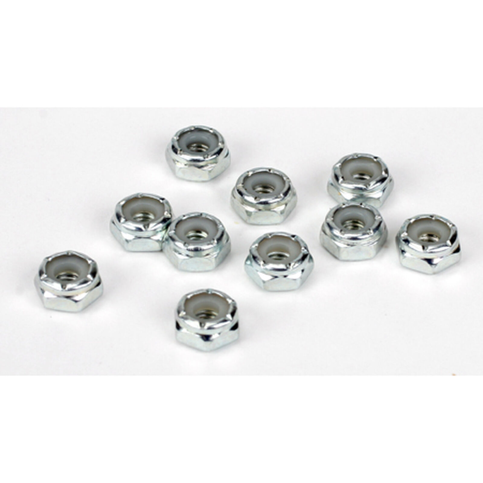 Steel Lock Nuts, 8-32 (10)