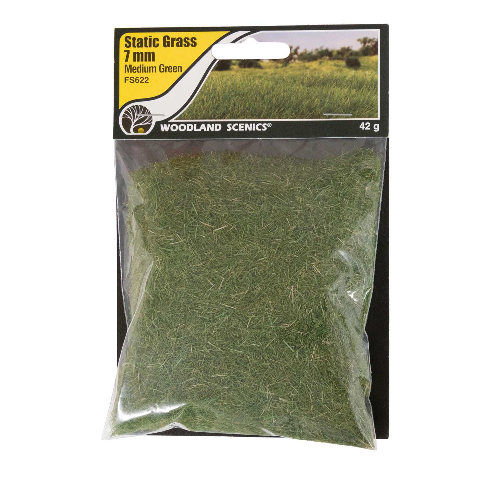 Static Grass Medium Green 7mm