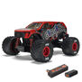 1/16 GORGON GROM 4X4 RTR Brushed Monster Truck (Battery & Charger Included), Red