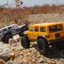 1/24 SCX24 2019 Jeep Wrangler JLU CRC 4X4 RTR Brushed Rock Crawler (Battery & Charger Included), Yellow