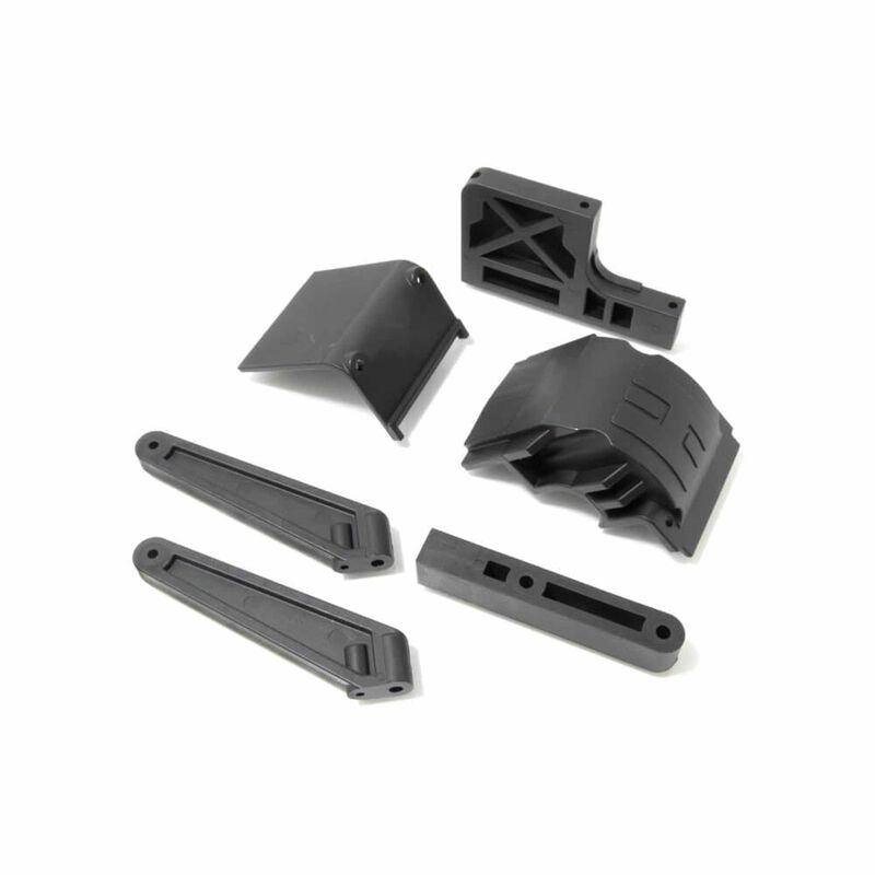 Center Differential Mount & Cover, 1/8 Tekno MT48 2.0