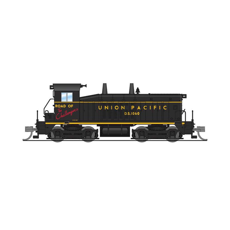 N EMD NW2 Locomotive, UP 1073, Black with Yellow, Paragon4