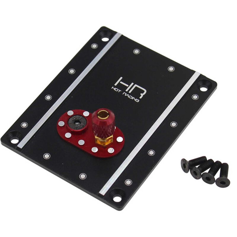 Aluminum Replica Fuel Cell Receiver Box Lid: Axial Capra