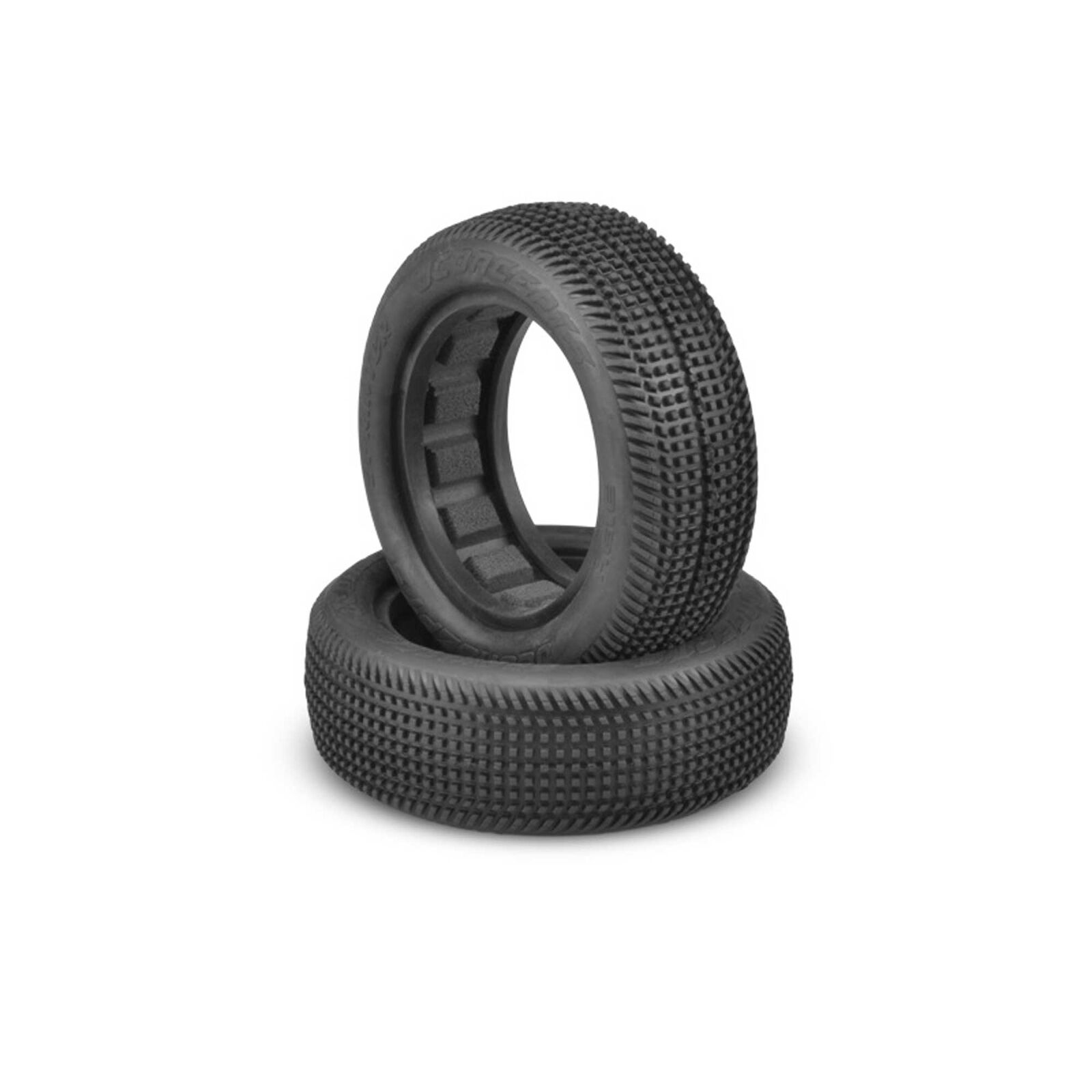 1/10 Sprinter 2.2” Front Buggy Tires and Inserts, Blue Compound (2)