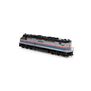 HO SDP40F Locomotive with DCC & Sound, Amtrak, Phase II #537